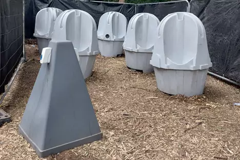 festival and concert toilets
