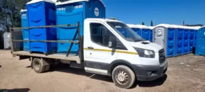 algeco portable toilets vehicle