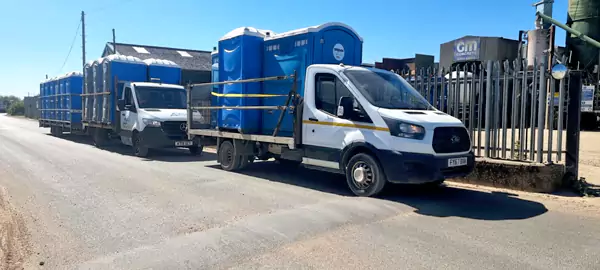 algeco portable toilets vehicles