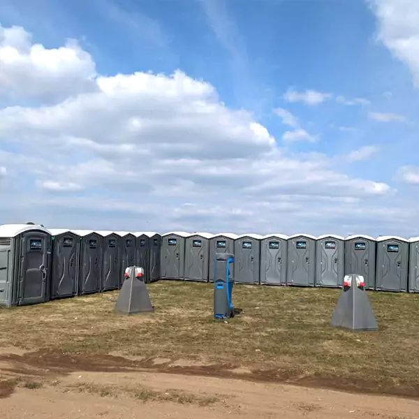 toilets at east anglia game fair