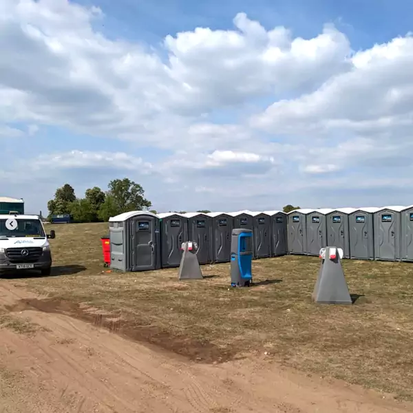 event toilets on site