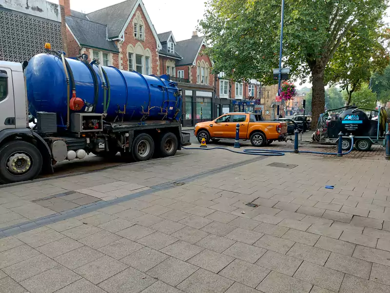 Interceptor Tank Emptying 2 event water refilling