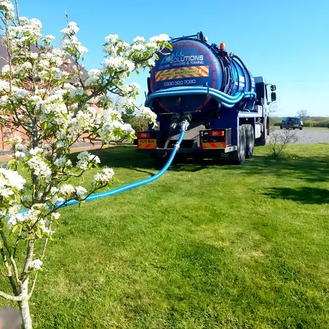 Septic Tank Emptying 2 event water refilling