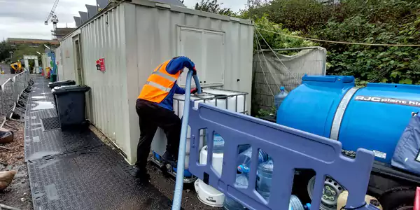 Water Refill Services 1 construction site toilet hire