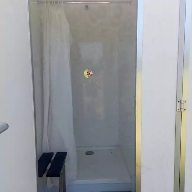 portable shower interior